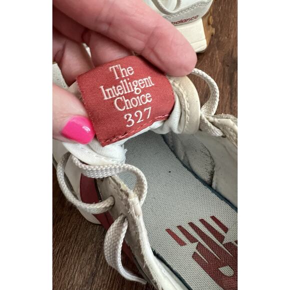 NEW BALANCE Women's 327 Moonbeam Astro Dust Low Top Sneakers Shoes Sz 7 - Picture 10 of 12